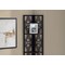 Monarch Specialties Bookshelf, Bookcase, Etagere, Corner, 4 Tier, 62"H, Office, Bedroom, Metal, Laminate, Brown, Black I 3622 - alternate 2
